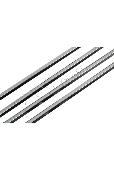 BRSPLAST  Renault Fluence Uyumlu 2010 Ve Üzeri Krom Cam Çıtası 4 Parça Paslanmaz Çelik - Resim 5