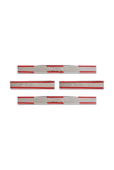 BRSPLAST  Opel Astra G Uyumlu 1998-2009 Krom Kapı Eşiği 4 Parça Paslanmaz Çelik - Resim 4