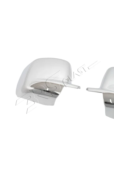 BRSPLAST  Fiat Fiorino Uyumlu 2008 Ve Üzeri Ayna Kapağı 2 Parça Abs Krom Kaplama - Resim 4