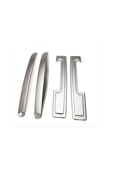 BRSPLAST  Dacia Dokker Uyumlu 2012 Ve Üzeri Krom Kapı Kolu 4 Kapı Paslanmaz Çelik - Resim 6