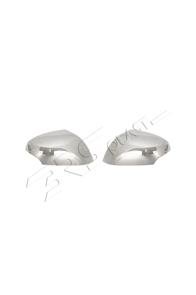 BRSPLAST  Renault Fluence Uyumlu 2010 Ve Üzeri Krom Ayna Kapağı Paslanmaz Çelik 2 Parça - Resim 3