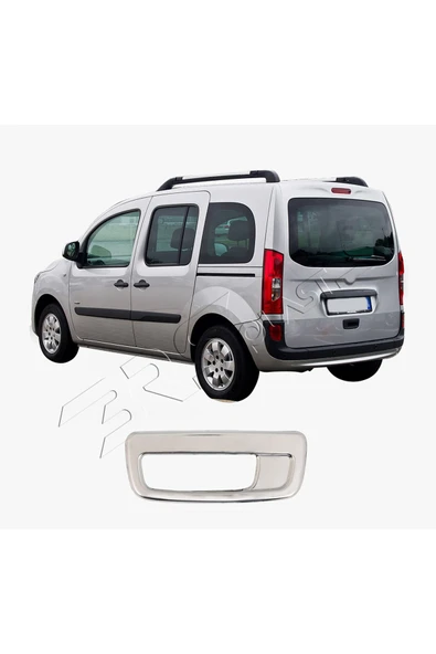 BRSPLAST  Mercedes Citan Uyumlu 2013 Ve Üzeri Krom Bagaj Açma Paslanmaz Çelik - Resim 3