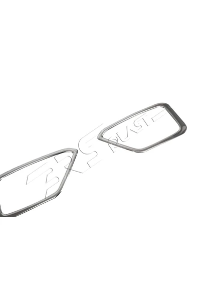 BRSPLAST  Fiat Egea Cross Uyumlu 2016 Ve Üzeri Krom Sis Çerçevesi 2 Parça Paslanmaz Çelik - Resim 4