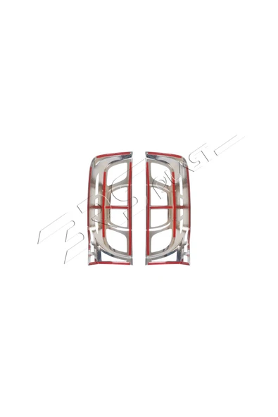 BRSPLAST  Peugeot Bipper Uyumlu 2008 Ve Üzeri Stop Çerçevesi 2 Parça Abs Krom Kaplama - Resim 5
