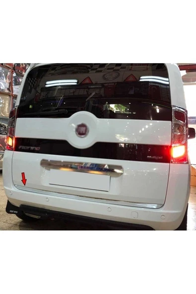 BRSPLAST  Fiat Fiorino 2008 Ve Üzeri Krom Bagaj Alt Çıtası Paslanmaz Çelik ürün görseli 1