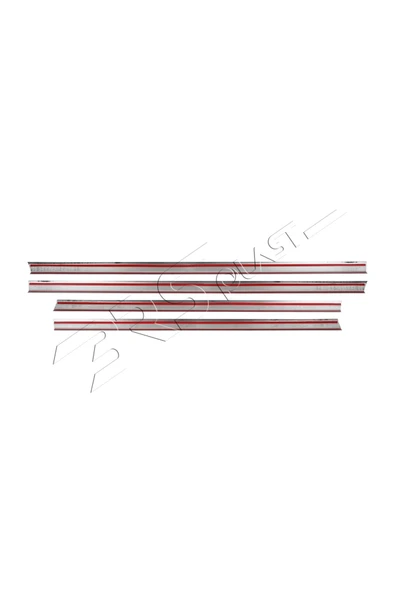 BRSPLAST  Ford Fusion Uyumlu 2002-2012 Krom Cam Çıtası 4 Parça Paslanmaz Çelik - Resim 5