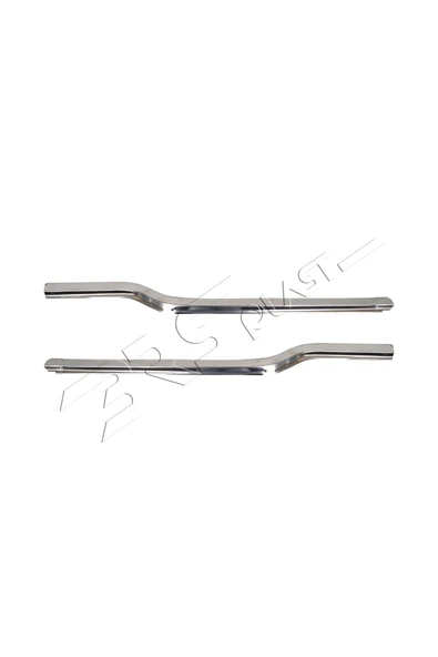 BRSPLAST  Ford Connect Uyumlu 2003-2014 Krom Cam Çıtası 4 Parça Paslanmaz Çelik - Resim 2