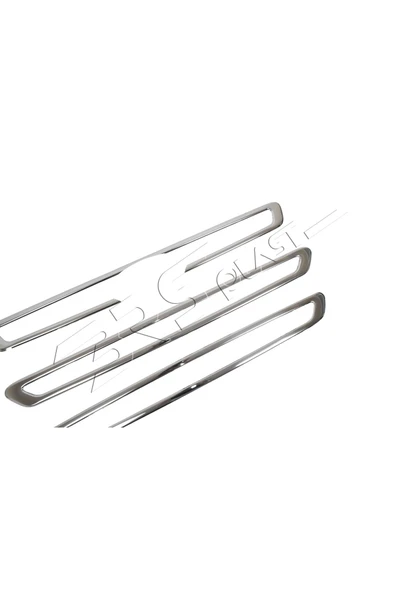 BRSPLAST  Ford Transit Uyumlu 2014-2018 Krom Ön Panjur 3 Parça Paslanmaz Çelik - Resim 3