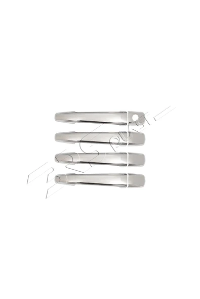 BRSPLAST  Peugeot 308 Uyumlu 2007-2013 Krom Kapı Kolu 4 Kapı Paslanmaz Çelik - Resim 3