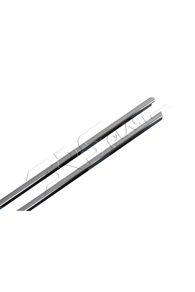 BRSPLAST  Dacia Dokker Uyumlu 2012 Ve Üzeri Krom Cam Çıtası 2 Adet Paslanmaz Çelik - Resim 3