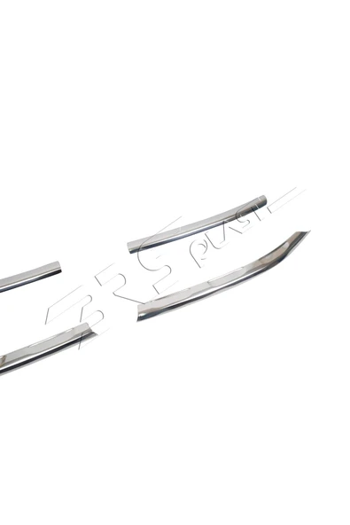 BRSPLAST  Volkswagen Tiguan Uyumlu 2021 Ve Üzeri Krom Ön Panjur 4 Parça Paslanmaz Çelik - Resim 3