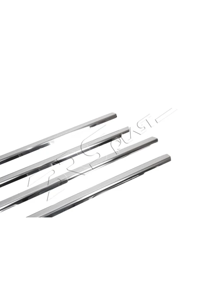 BRSPLAST  Fiat Egea Uyumlu 2015-2019 Krom Cam Çerçevesi 8 Parça Paslanmaz Çelik - Resim 6