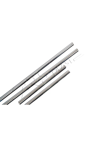 BRSPLAST  Renault Kangoo Uyumlu 2008 Ve Üzeri Krom Cam Çıtası 4 Parça Paslanmaz Çelik - Resim 3