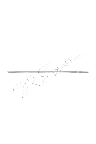 BRSPLAST  Nissan Qashqai Uyumlu 2010-2014 Krom Bagaj Alt Çıtası Paslanmaz Çelik - Resim 2