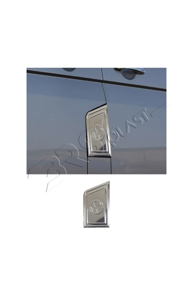 BRSPLAST  Volkswagen Transporter T5 Uyumlu 2003-2014 Krom Depo Kapağı Paslanmaz Çelik ürün görseli 1