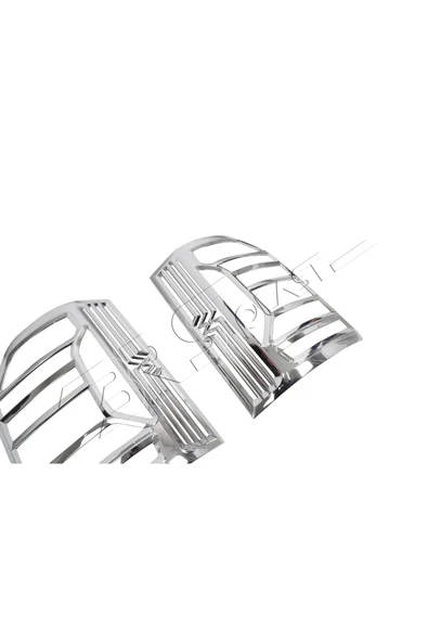 BRSPLAST  Volkswagen Transporter T6 Uyumlu 2016 Ve Üzeri Stop Çerçevesi 2 Parça Abs Krom Kaplama - Resim 4