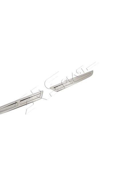 BRSPLAST  Opel Grandland X Uyumlu 2017 Ve Üzeri Krom Arka Difüzör İç Kromu 2 Parça Paslanmaz Çelik - Resim 4