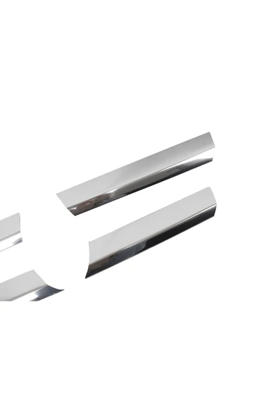 BRSPLAST  Mercedes Vito W639 Facelift Uyumlu 2010-2014 Krom Ön Panjur 4 Parça Paslanmaz Çelik - Resim 4