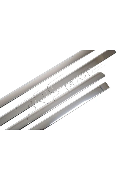 BRSPLAST  Ford C-Max Uyumlu 2003-2010 Krom Yan Kapı Çıtası 4 Parça Paslanmaz Çelik - Resim 5