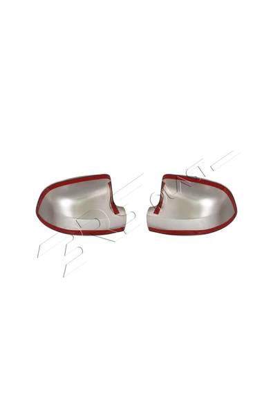 BRSPLAST  Dacia Duster Uyumlu 2013-2017 Krom Ayna Kapağı 2 Parça Paslanmaz Çelik - 4