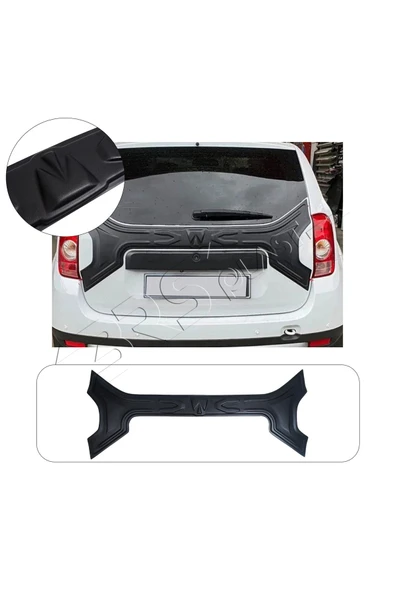 ServetDizaynOto  Dacia Duster Uyumlu 2010-2017 Abs Arka Bagaj Kapak Dodiği 3 Parça ürün görseli 1