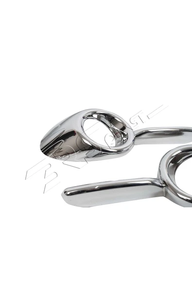 BRSPLAST  Fiat Doblo Uyumlu 2010-2014 Krom Sis Çerçevesi 2 Parça Paslanmaz Çelik - 7