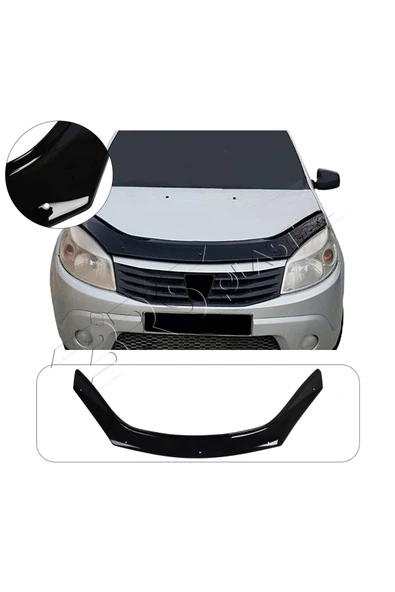 BRSPLAST  Dacia Sandero Uyumlu 2008 - 2012 Abs Kaput Rüzgarlığı ürün görseli 1