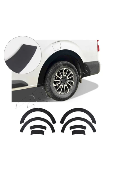 BRSPLAST  Citroen Jumpy Uyumlu 2017 Ve Üzeri Çamurluk Dodik 8 Parça - Resim 3