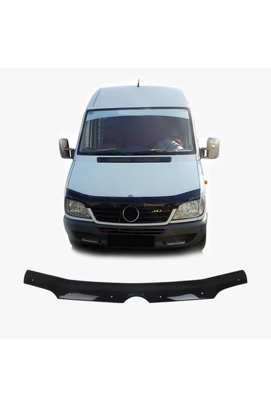 BRSPLAST  Mercedes Sprinter W901 Uyumlu 2000-2006 Abs Kaput Rüzgarlığı - Resim 2