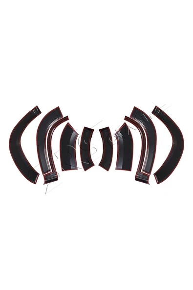 BRSPLAST  Citroen Jumper Uyumlu 2015 Ve Üzeri Çamurluk Dodik 10 Parça - Resim 4