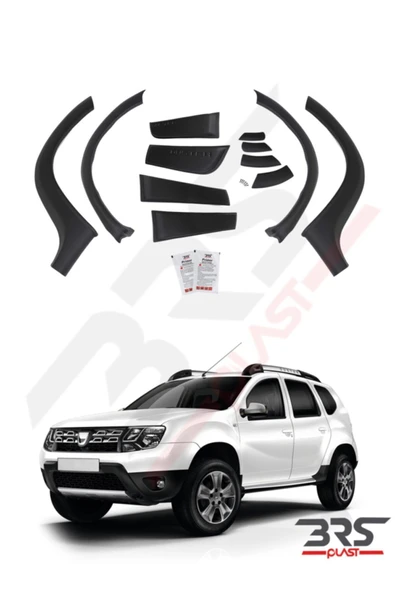 BRSPLAST  Dacia Duster Uyumlu 2010-2017 Abs Düz Dodik Seti 12 Parça ürün görseli 1