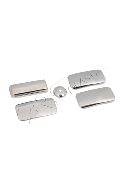 ServetDizaynOto  Ford Transit Uyumlu 2003 Ve Üzeri Krom Kapı Kolu 4 Kapı Paslanmaz Çelik - Resim 4