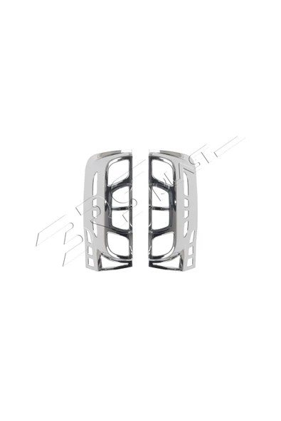 BRSPLAST  Fiat Fiorino Uyumlu 2007 Ve Üzeri Stop Çerçevesi 2 Parça Abs Krom Kaplama ürün görseli 1