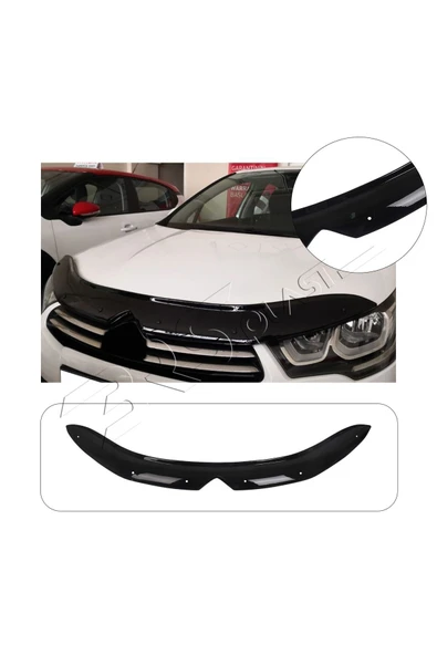 BRSPLAST  Citroen C4 Uyumlu 2010-2018 Abs Kaput Rüzgarlığı ürün görseli 1