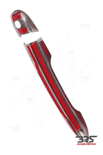 BRSPLAST  Renault Clio 3 Uyumlu 2006-2011 Krom Kapı Kolu 4 Kapı Paslanmaz Çelik - Resim 4