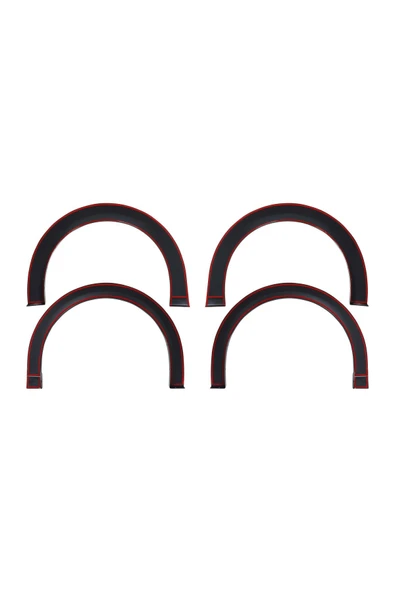 BRSPLAST  Peugeot 208 Uyumlu Abs Çamurluk Dodik 4 Parça - Resim 5