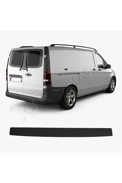 BRSPLAST  Mercedes Vito W447 Uyumlu 2015 Ve Üzeri Arka Tampon Üstü Koruma - Resim 2
