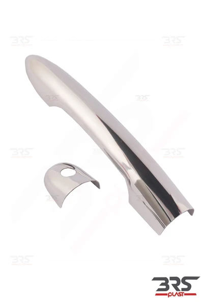 BRSPLAST  Renault Clio 3 Uyumlu 2006-2011 Krom Kapı Kolu 4 Kapı Paslanmaz Çelik - Resim 3