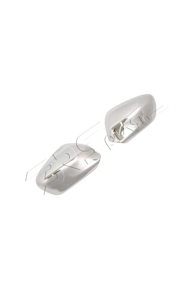 ServetDizaynOto  Citroen C-elysee Uyumlu 2012 Ve Üzeri Ayna Kapağı 2 Parça Paslanmaz Çelik - Resim 4