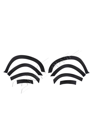 BRSPLAST  Fiat Doblo Uyumlu 2023 Ve Üzeri Abs Çamurluk Dodik 8 Parça - Resim 5