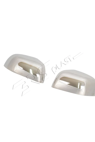 ServetDizaynOto  Dacia Lodgy Uyumlu 2012 Ve Üzeri Krom Ayna Kapağı 2 Parça Paslanmaz Çelik - Resim 4