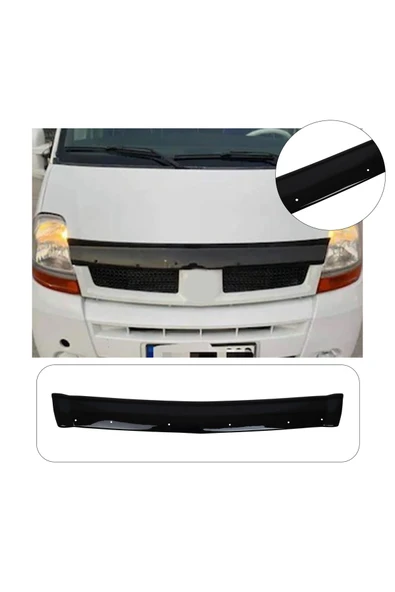 BRSPLAST  Renault Master Uyumlu 1997-2010 Abs Kaput Rüzgarlığı ürün görseli 1
