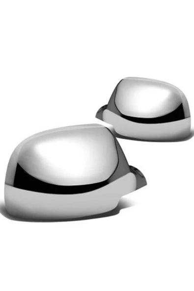 ServetDizaynOto  Volkswagen Golf 6 Uyumlu 2010-2013 Krom Ayna Kapağı 2 Parça Paslanmaz Çelik ürün görseli 1