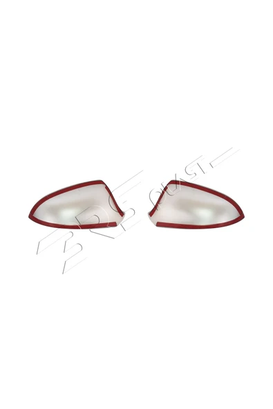 ServetDizaynOto  Opel Astra J Uyumlu 2010-2015 Krom Ayna Kapağı 2 Parça Paslanmaz Çelik - Resim 5