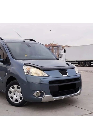 ServetDizaynOto  Peugeot Partner Tepee Uyumlu 2009-2017 Abs Kaput Rüzgarlığı - Resim 2