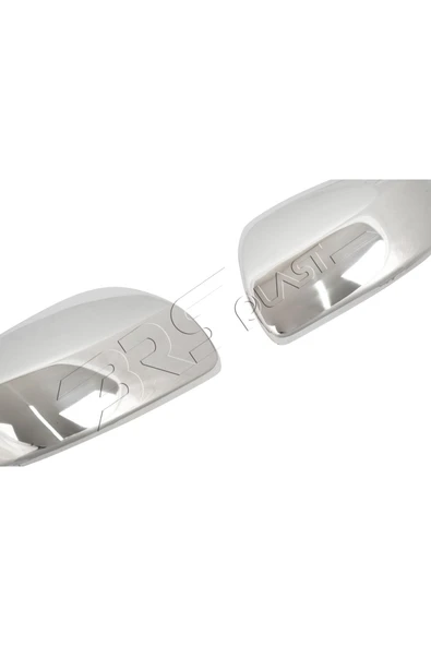 ServetDizaynOto  Mercedes Vito W639 Facelift Uyumlu 2010-2014 Krom Ayna Kapağı 2 Parça Paslanmaz Çelik - Resim 4