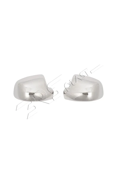 BRSPLAST  Dacia Duster Uyumlu 2013-2017 Krom Ayna Kapağı 2 Parça Paslanmaz Çelik - 2