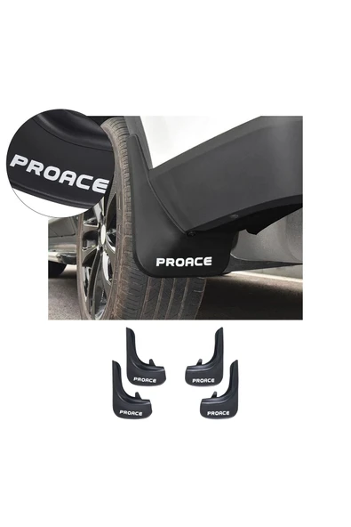 BRSPLAST  Toyota Proace Uyumlu Enjeksiyon Model Paçalık 4 Parça ürün görseli