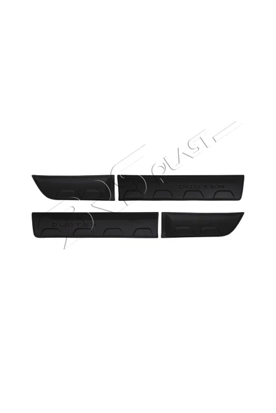 BRSPLAST  Dacia Duster Uyumlu 2018-2024 Üzeri Damalı Kapı Dodik Set 4 Parça - Resim 2