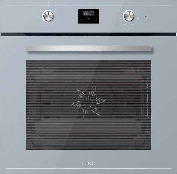 Luno Ankastre Gri Dijital Turbo Fırın F502S01